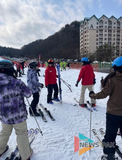 고양시-KB국민은행 배움누리의‘겨울 스키캠프’