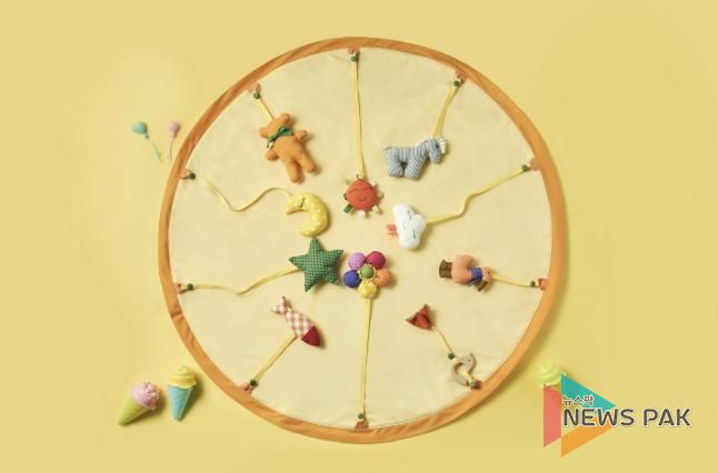 셋째 자녀 이상 출산 가정에 제공하는 ‘다복꾸러미’ 중 플레이매트