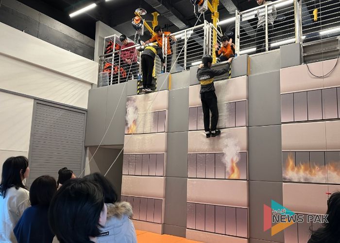 경기도교육청안전교육관, 교직원 대상 ‘체험형 안전교육 동계 직무연수’ 실시