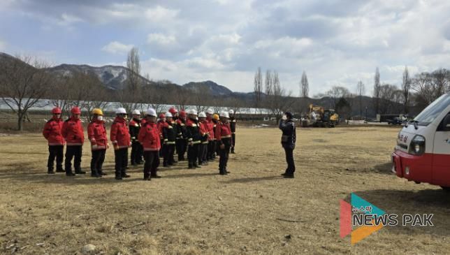 산림지대 82%인 가평군, 대형산불 예방 '총력'