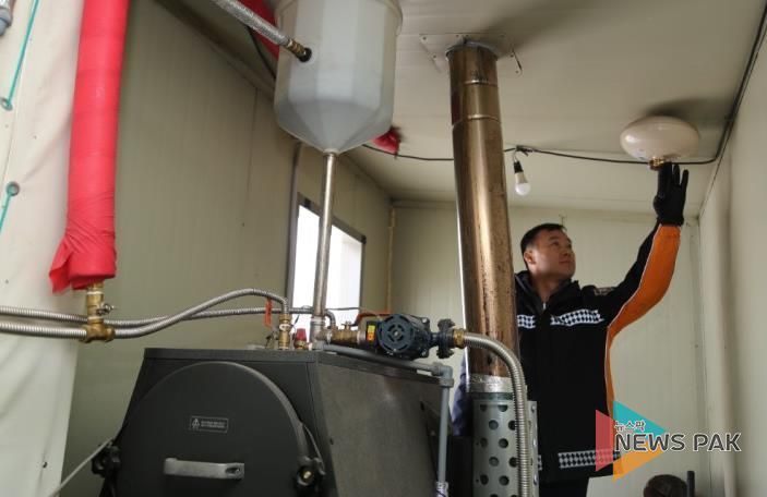 가평소방서, 겨울철 화목보일러 설치 가구 현장안전지도 실시