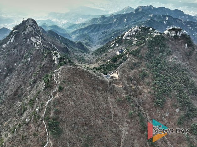 북한산성 대남문 주변 드론 사진.jpg 바로보기1.북한산성 대남문 주변 드론 사진