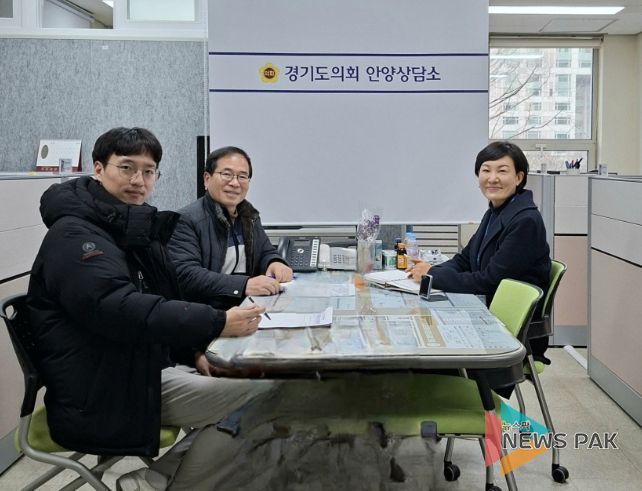 이채명 의원, 동안구 후면 무인 교통단속 장비 설치 논의