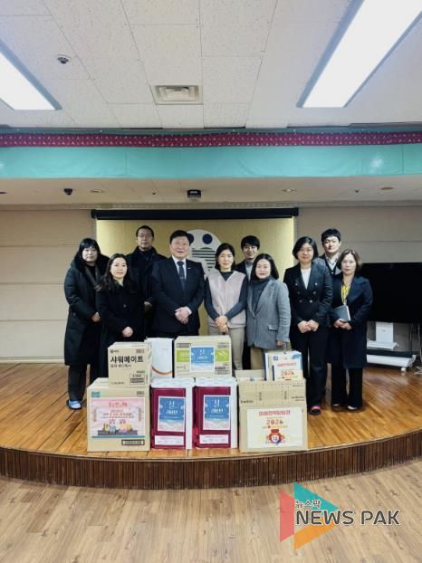 박승삼 시흥시 부시장, 설 맞아 장애인 거주시설 방문… 돌봄 현장 살펴
