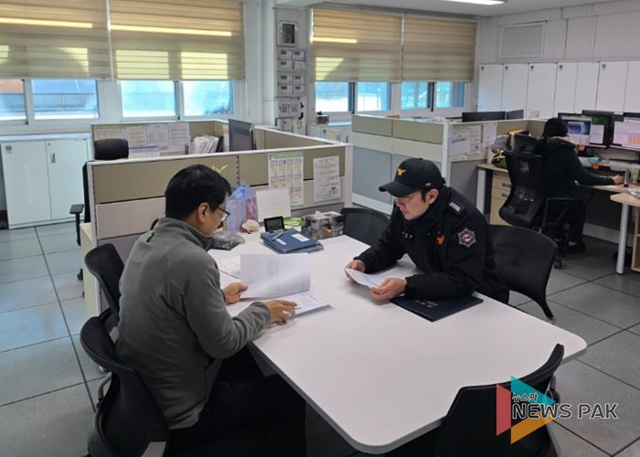 광명소방서, 겨울철 학교시설대상 화재예방대책 추진