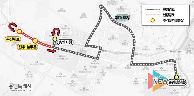 84번 버스 시범 연장 운행 기간