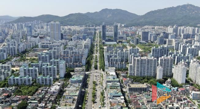 안양 평촌신도시 전경