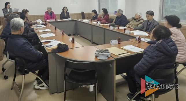 수원시 영통구 매탄3동, 경로당협의회와 경로당 운영 활성화 및 어르신 복지사업 공유