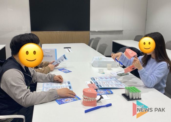 송탄보건소, 찾아가는 ‘직장인, 올바른 구강건강 관리’ 교육 운영
