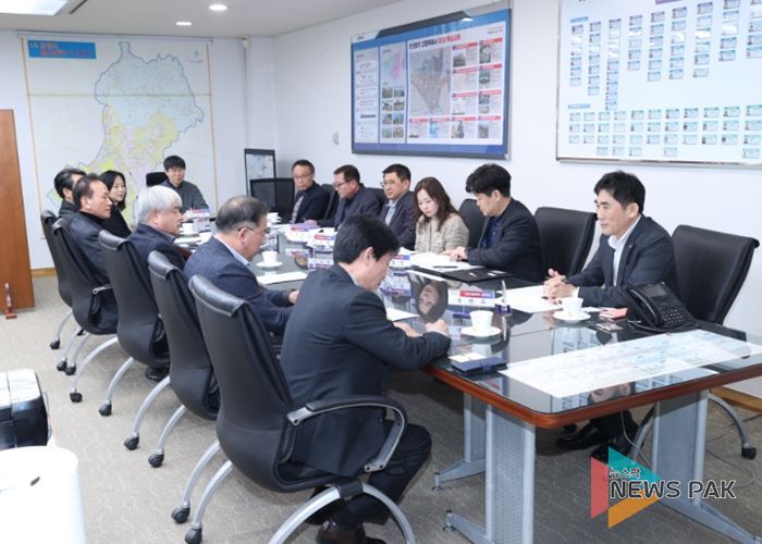 고양시 일산동구, 고양상공회의소 건설산업위원회와 간담회 개최