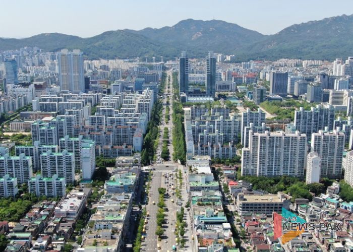 평촌신도시 전경