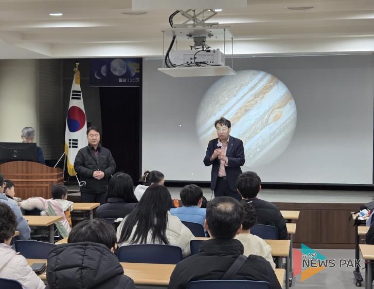 하은호 군포시장 천문대 깜짝 방문