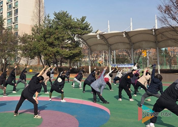 안중보건지소 ‘2026 굿모닝! 건강체조교실’ 운영