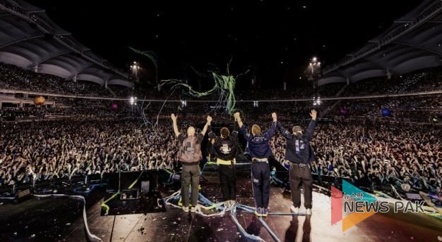 콜드플레이 내한공연 현장(제공=라이브네이션코리아)