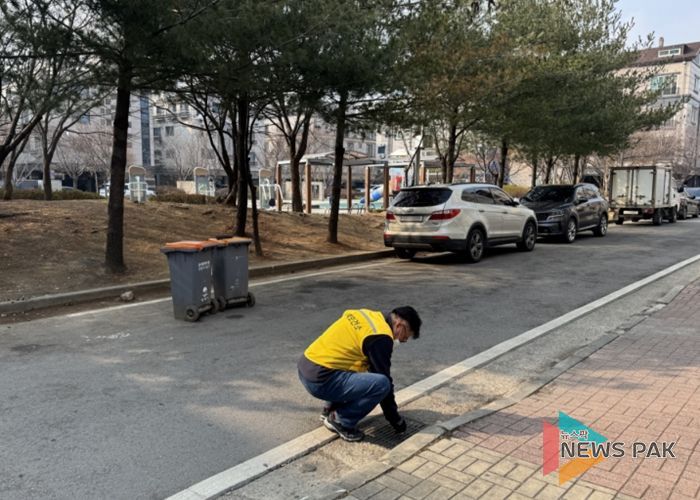 평택시, 해빙기 모기 유충 선제 방역