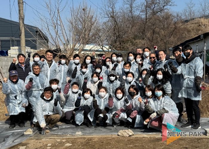 고양시 화전동, 꽃샘추위 대비 연탄 나눔 봉사 실시