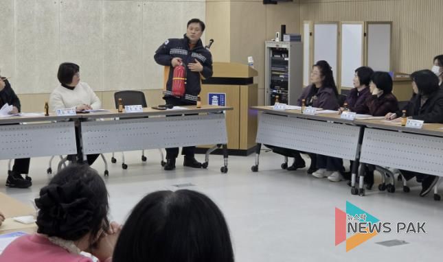 수원시 팔달구 매산동, 주민을 위한 화재예방 생활안전 교육 실시