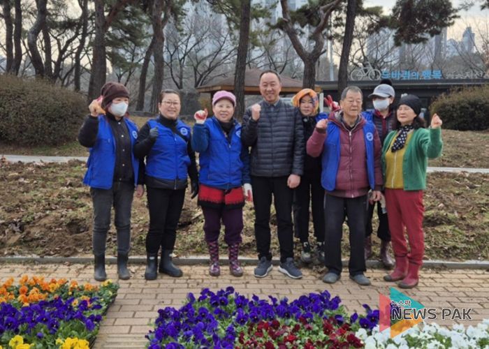 평택시 세교동, 2026년 봄맞이 봄꽃 심기 추진