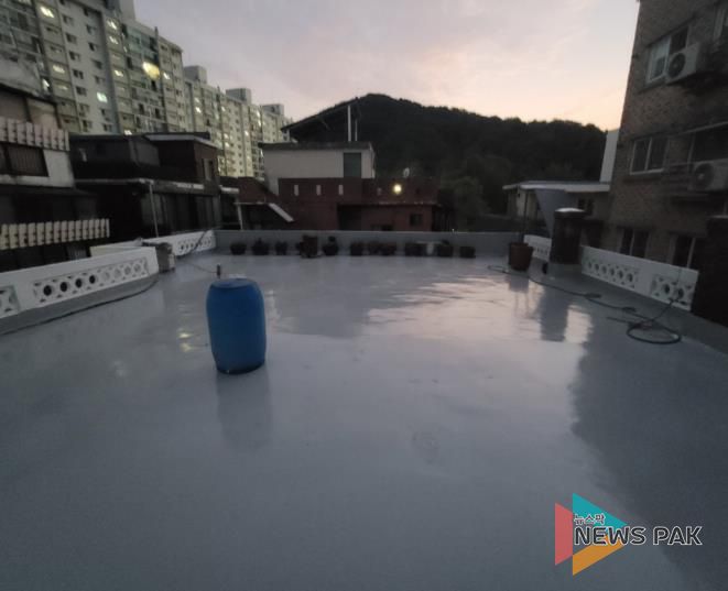 옥상방수(공사후)