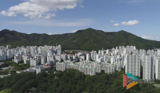 산본신도시 전경