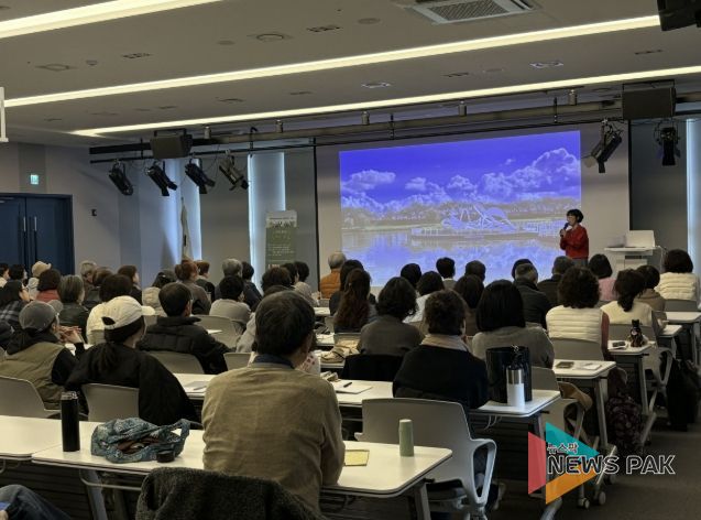 의왕시 포일어울림도서관, 김선미 작가‘정원의 위로’강연 성황리 개최