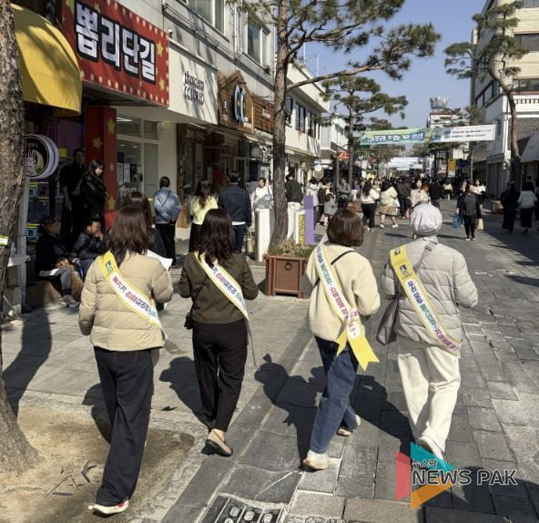 수원시 팔달구, '새‧세‧페 Boom-up 물가안정 캠페인' 실시