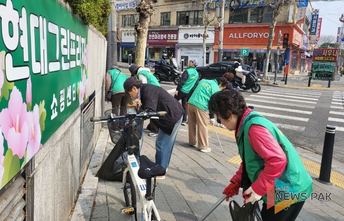 풍덕천1동 봄맞이 환경정화