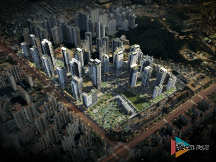 선도지구 조감도